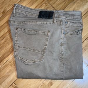 Buckle DepartWest Regular Fit Straight Leg Khaki Denim